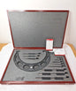 Starrett 6 Piece Mechanical Outside Micrometer Set 6 to 12" Range 72704