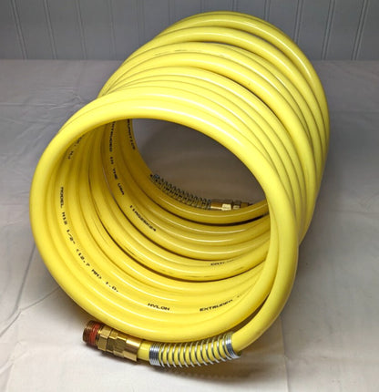 COILHOSE PNEUMATICS Coiled 1/2" Hose  25' Long  N12-25B