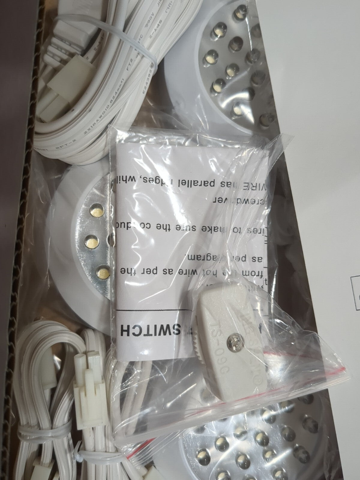 CounterMax 3-light disc Kit white 87883WT