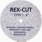 Rex Cut Abrasives Deburring Wheel Aluminum Oxide 25pk 132813OF