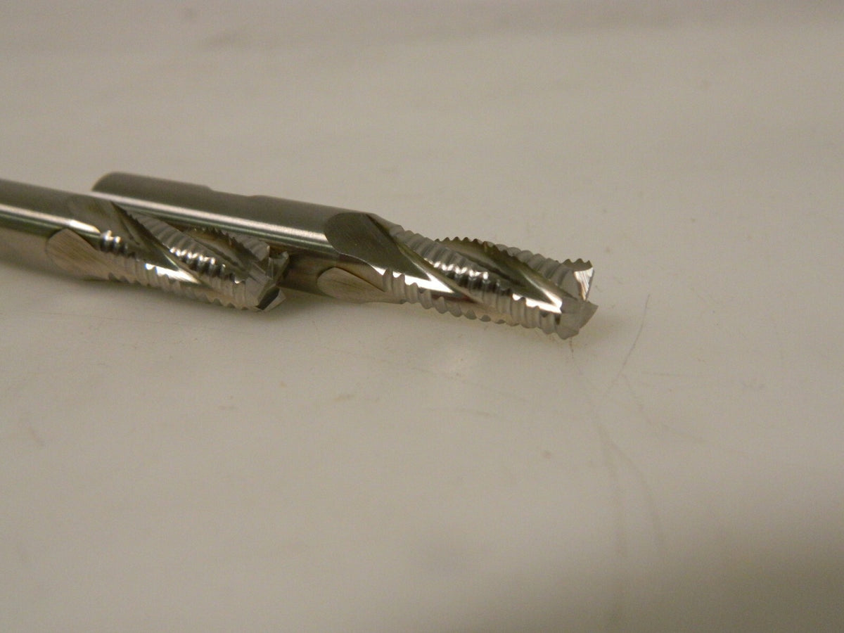Hertel Cobalt Roughing End Mill 5/16" Dia Coarse 3/4" LOC 3 FL Qty 2 OMC-20010L