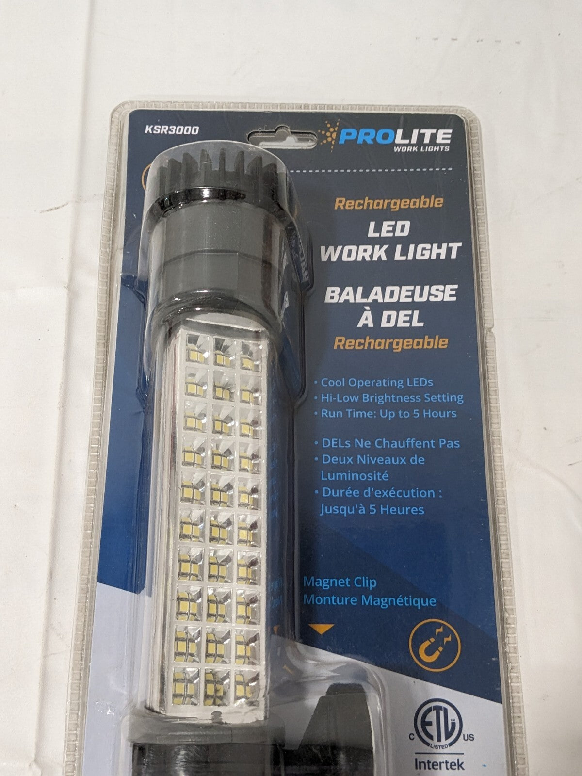 ProLight Rechargeable LED Work Light 300 Lumen KSR3000