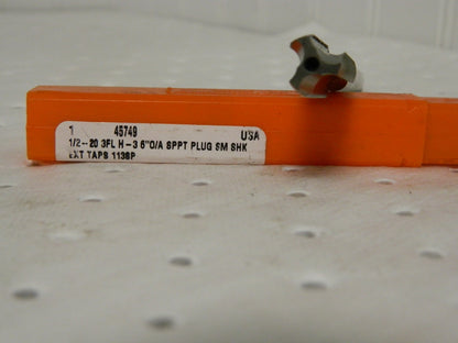 Reiff &amp; Nestor Spiral Point Extension Tap 3 Flute H3 6" OAL Qty 2 45749