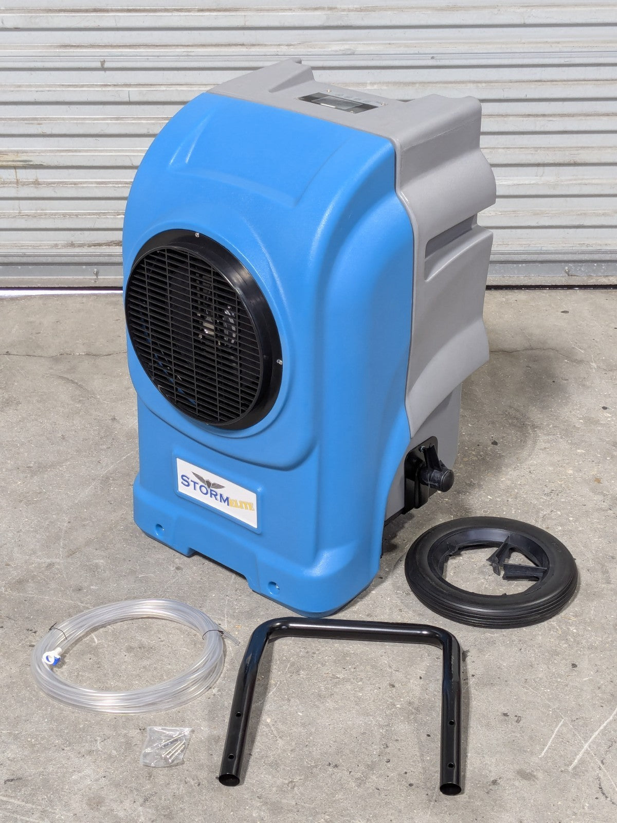 AlorAir Storm Elite Commercial Dehumidifier w/ Pump 125 PPD 120v Damaged Wheel