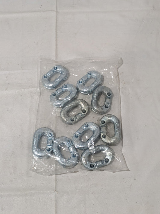 3/8" Connecting Link 2750 LB W.L.L Hammer C-link Qty 10 33927