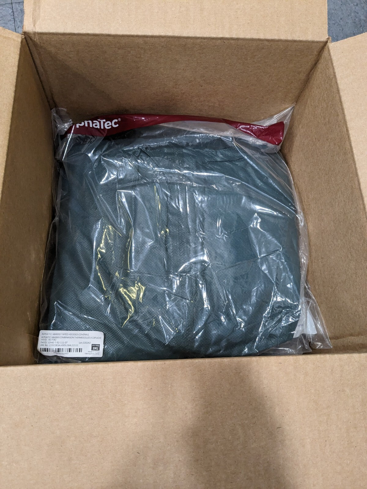 Ansell Microchem Chemical Sz 3XL Qty 4 GR40-T92-111-07 NO MASK