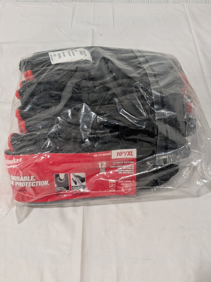 Milwaukee Cut-Resistant Gloves: ANSI Cut A5 Sz XL 12 Pairs 48-73-8653E