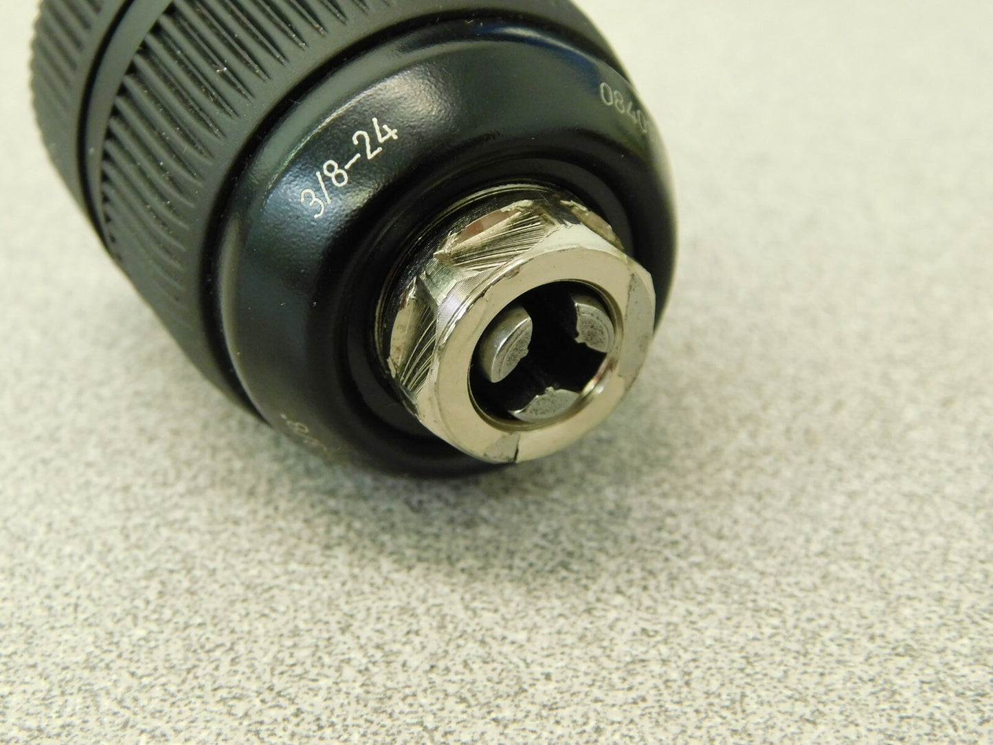 Accupro Threaded Mount Drill Chuck 3/8-24  1/32 to 3/8" Cap 08401754
