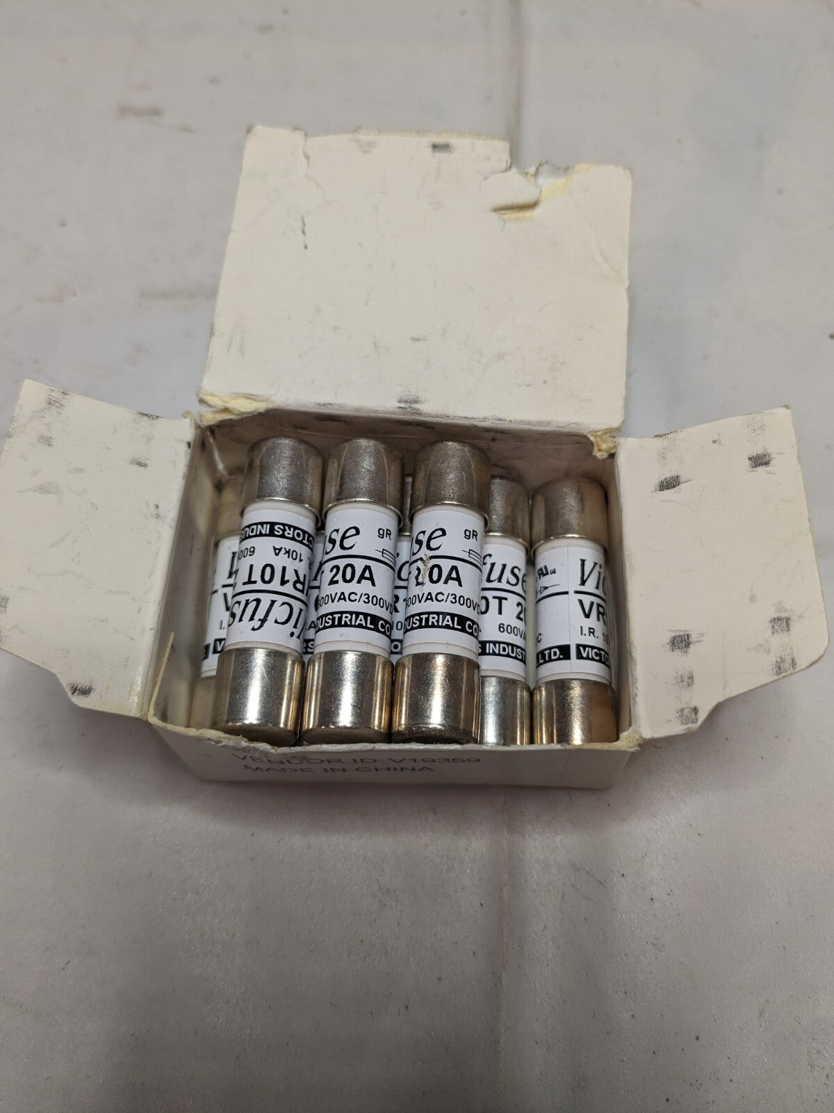 Cartridge Time Delay Fuse: 20 A, 1-1/2 OAL, 13/32 Dia Qty 8 BD-29408