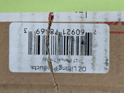 OZ Lifting Products 1 Ton Manual Trolley 8" Maximum Flange Width OZ1PBT