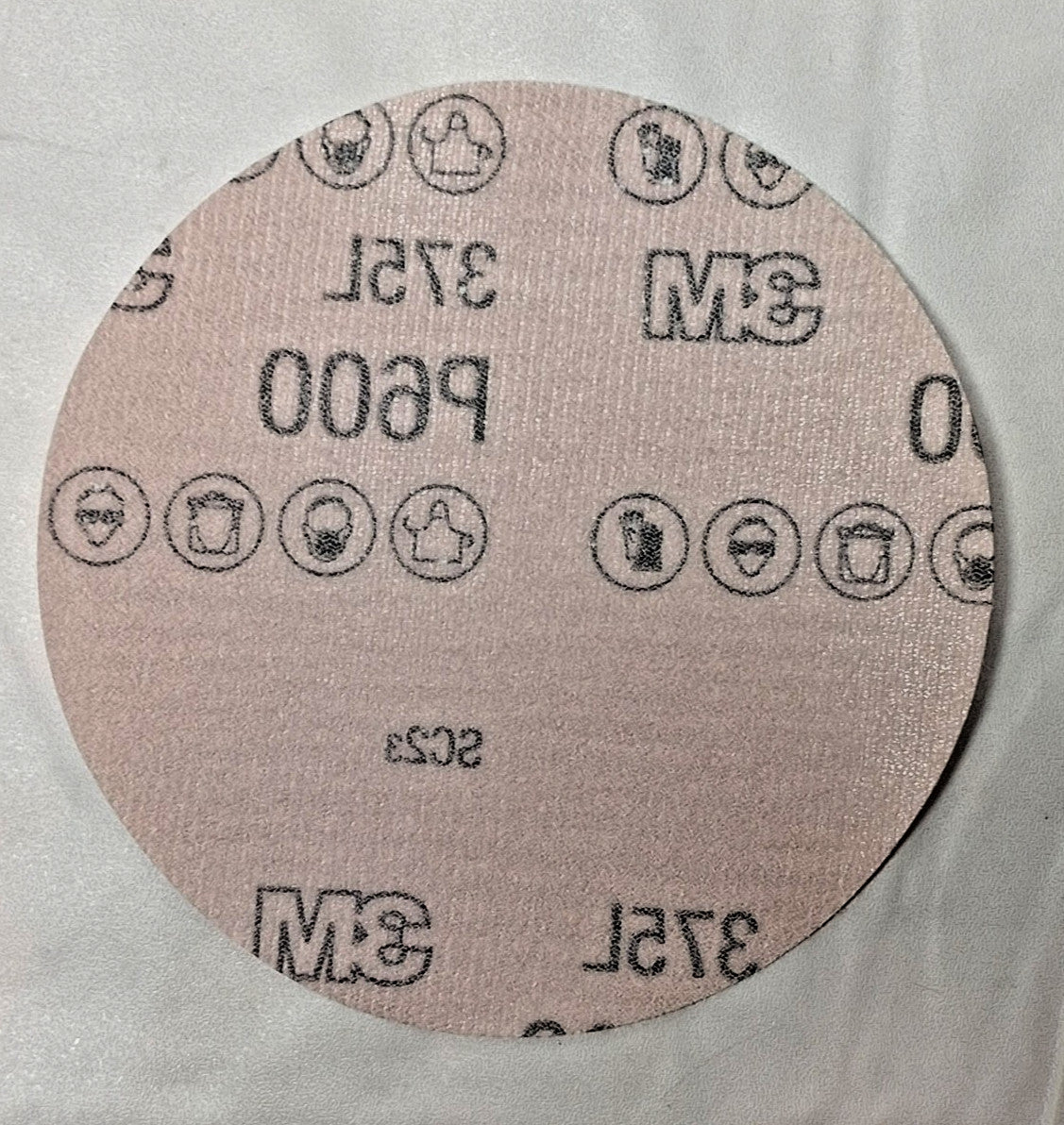 3M Aluminum Oxide Coated Hook & Loop Discs 5" Dia 600 Grit QTY50 7000045381
