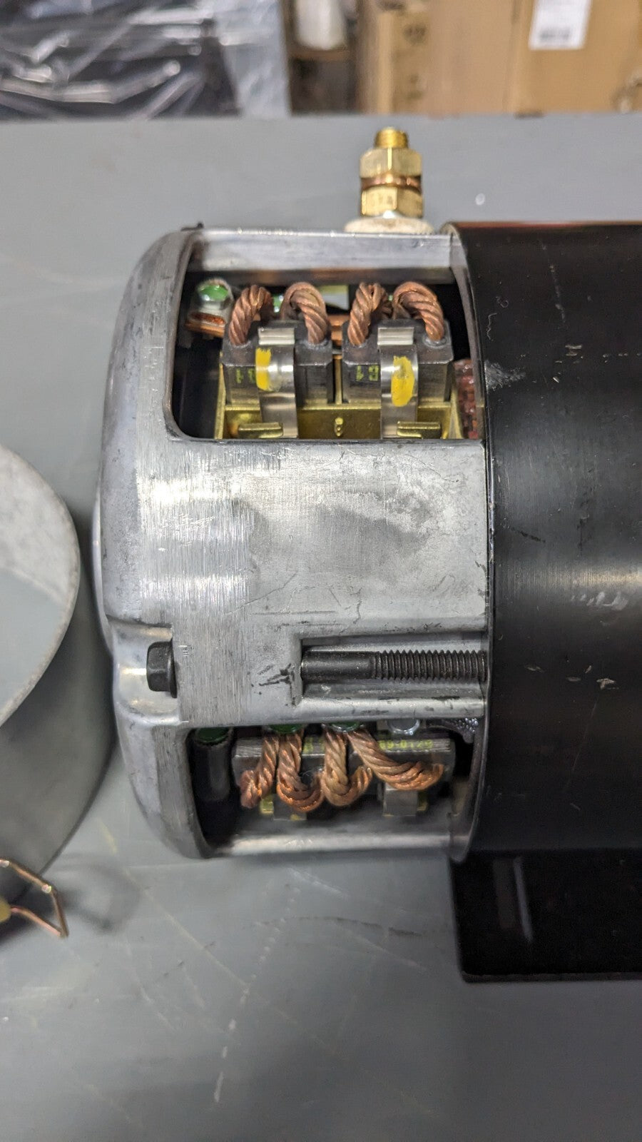 Nidec Motor  12 / 24 VDC Heavy Duty 8 Brush Motor 131596 GZ3-4001 Parts / Repair