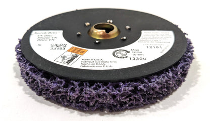 3M SCOTCH-BRITE  S-XCS CX-DN  4-1/2" Dia  Course  Clean & Strip  048011-33194