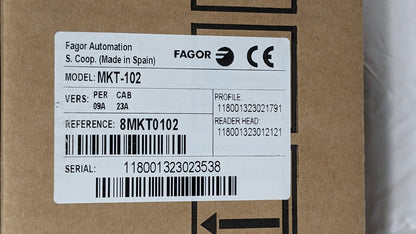 Fagor Milling DRO System 2 Axes 40" X-Axis Travel X 8" Y-Axis Travel PROKIT 4