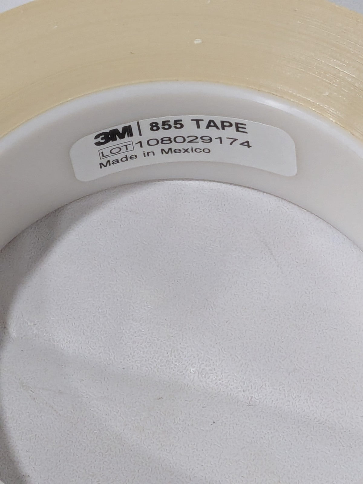 3M 855 Hi-Temp Nylon Film Tape 1X72 YDS 3.2MIL 7000001505