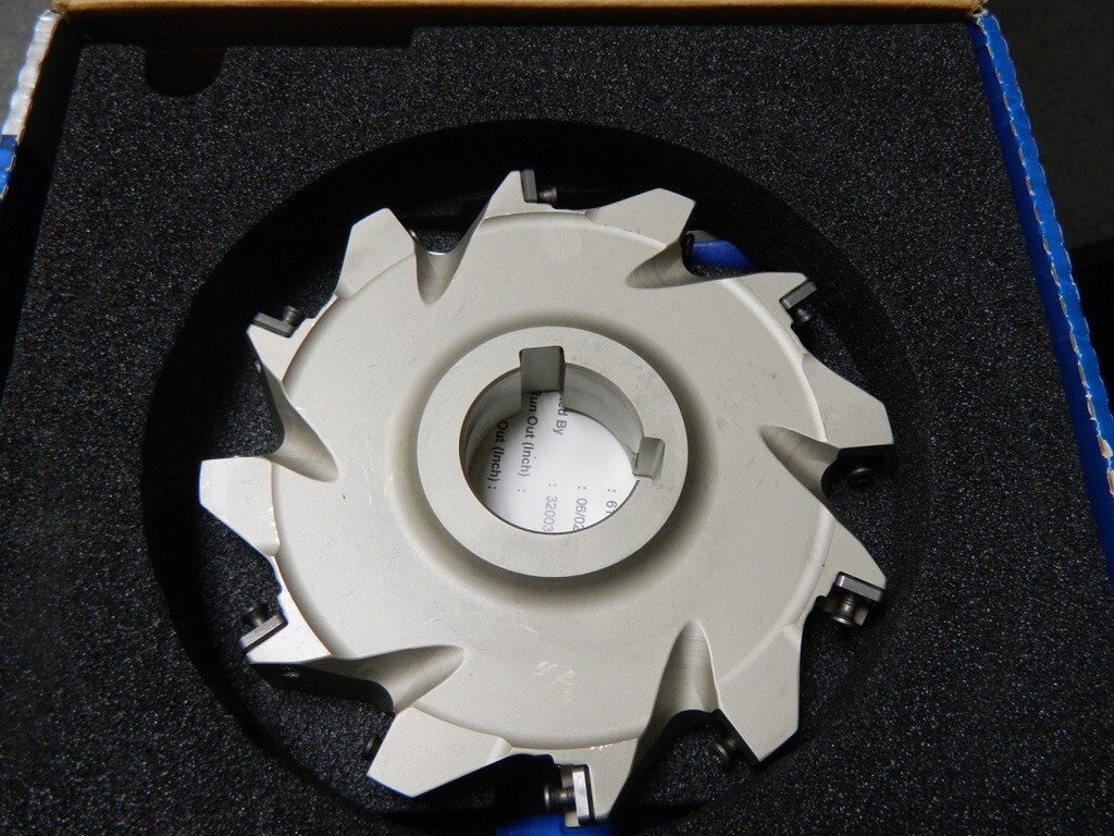 ISCAR Arbor Hole Connection, 3/4" Cutting 12 Tooth Indexable Slotting Cutter