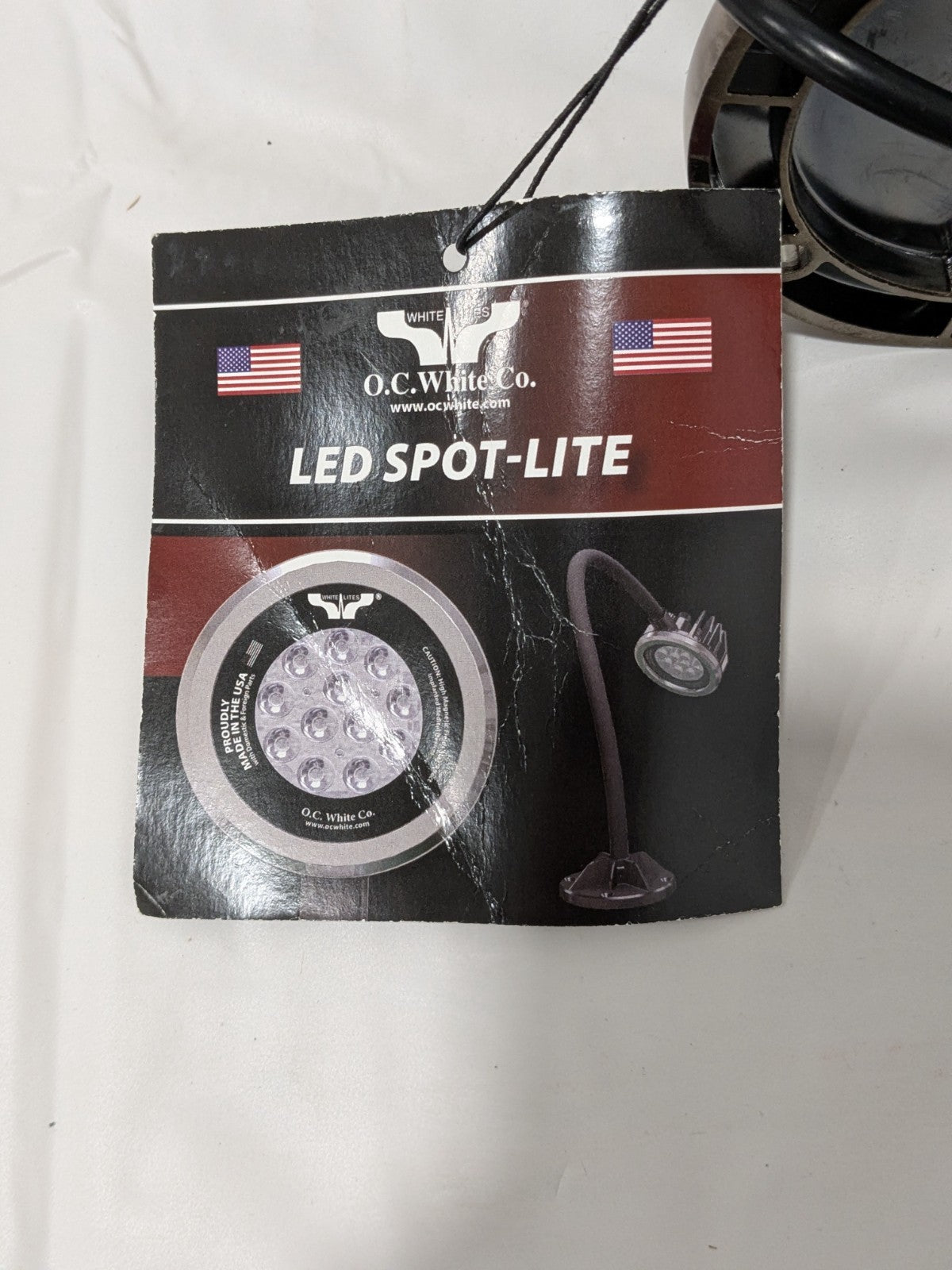 PRO-SOURCE 33" 100-240V LED Spot-Light W/Gooseneck PS-SLSD3330120V
