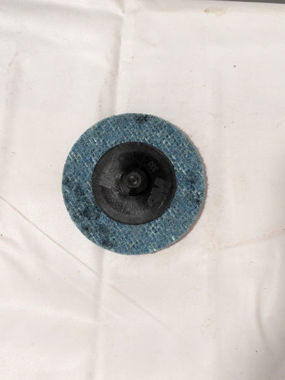 3M Quick-Change Disc: Roloc TR, 2" Dia, AO, Non-Woven Box of 50 54135