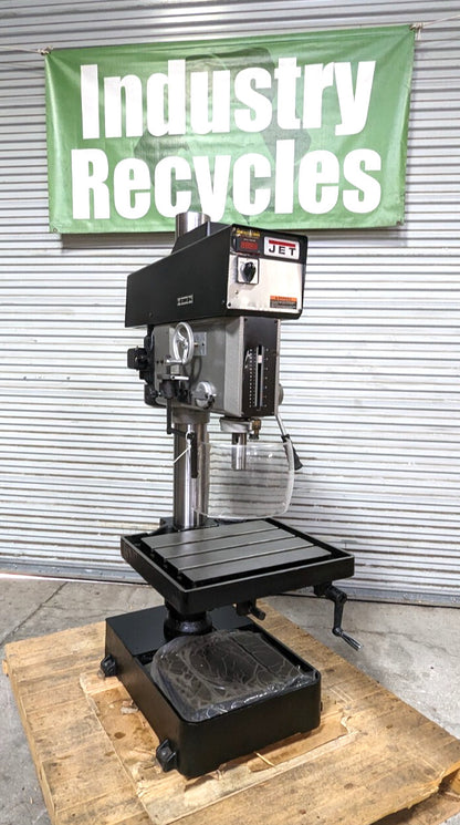 Jet Drill Press JDP-20-VS-1  FWD/REV  3MT  115 &amp; 230V  354230  Scratch &amp;