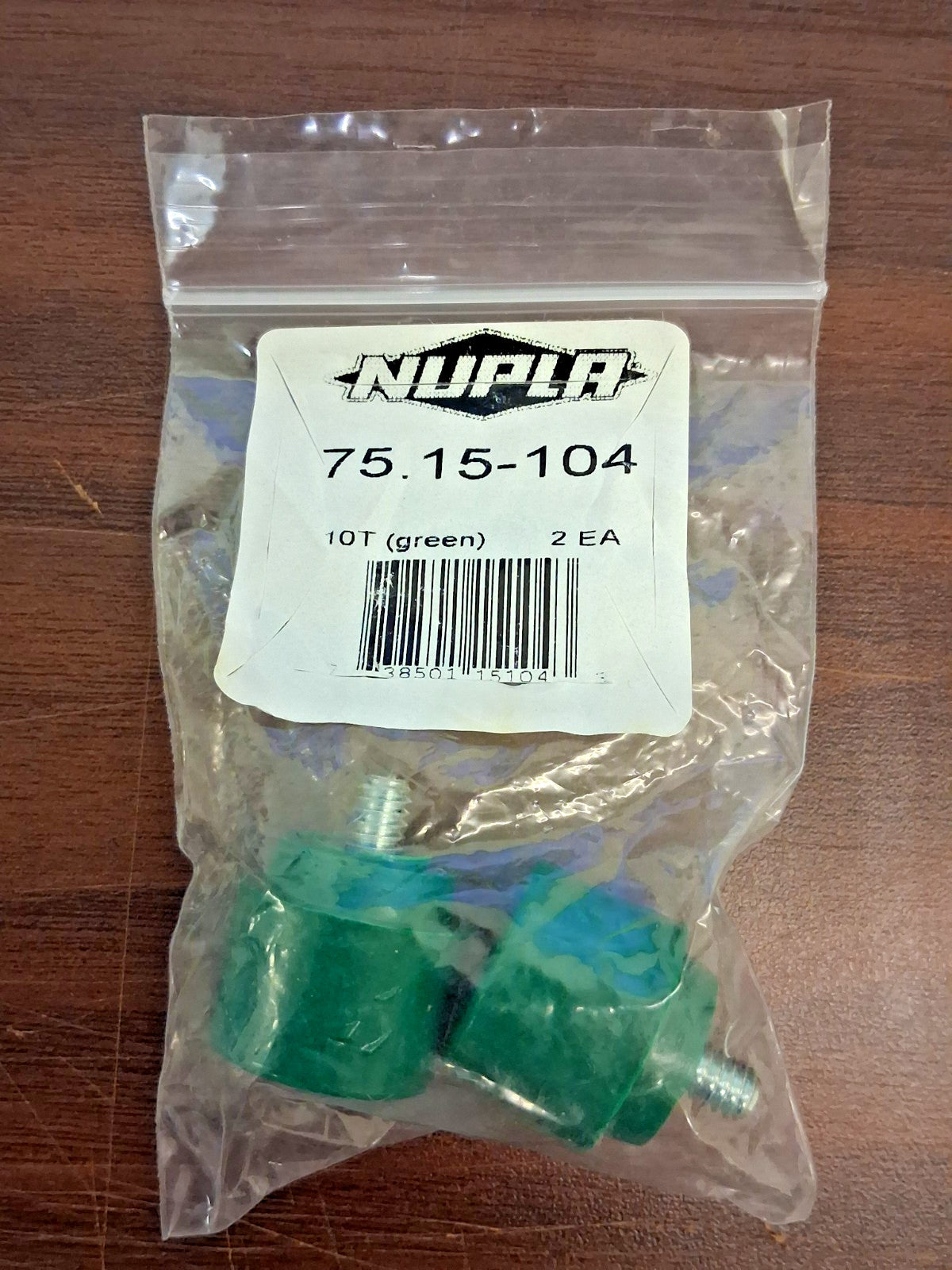 Nupla Hammer Tip Tough Vinyl Coated 2" Dia 3/8-16 Thread Size 75.15-204