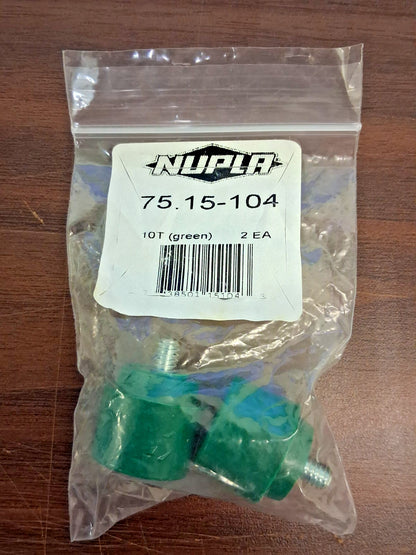 Nupla Hammer Tip Tough Vinyl Coated 2" Dia 3/8-16 Thread Size 75.15-204