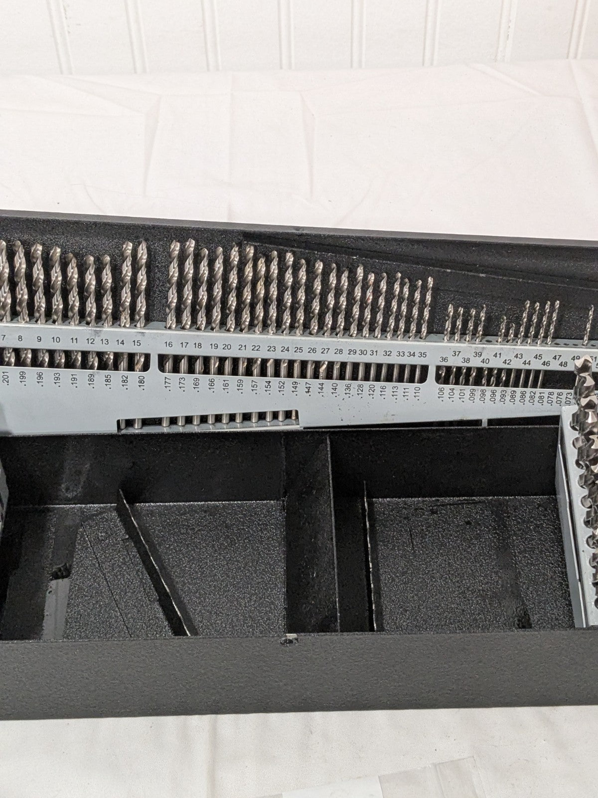 Precision Jobber Length Drill Bit Set: 114 Pc 5995681 MISSING 1 PIECE