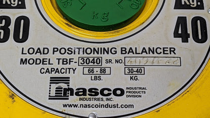 Nasco Tool Balancer 66 - 88 Lb Max Load 5Ft Cable Length TBF-3040 PARTS/REPAIR