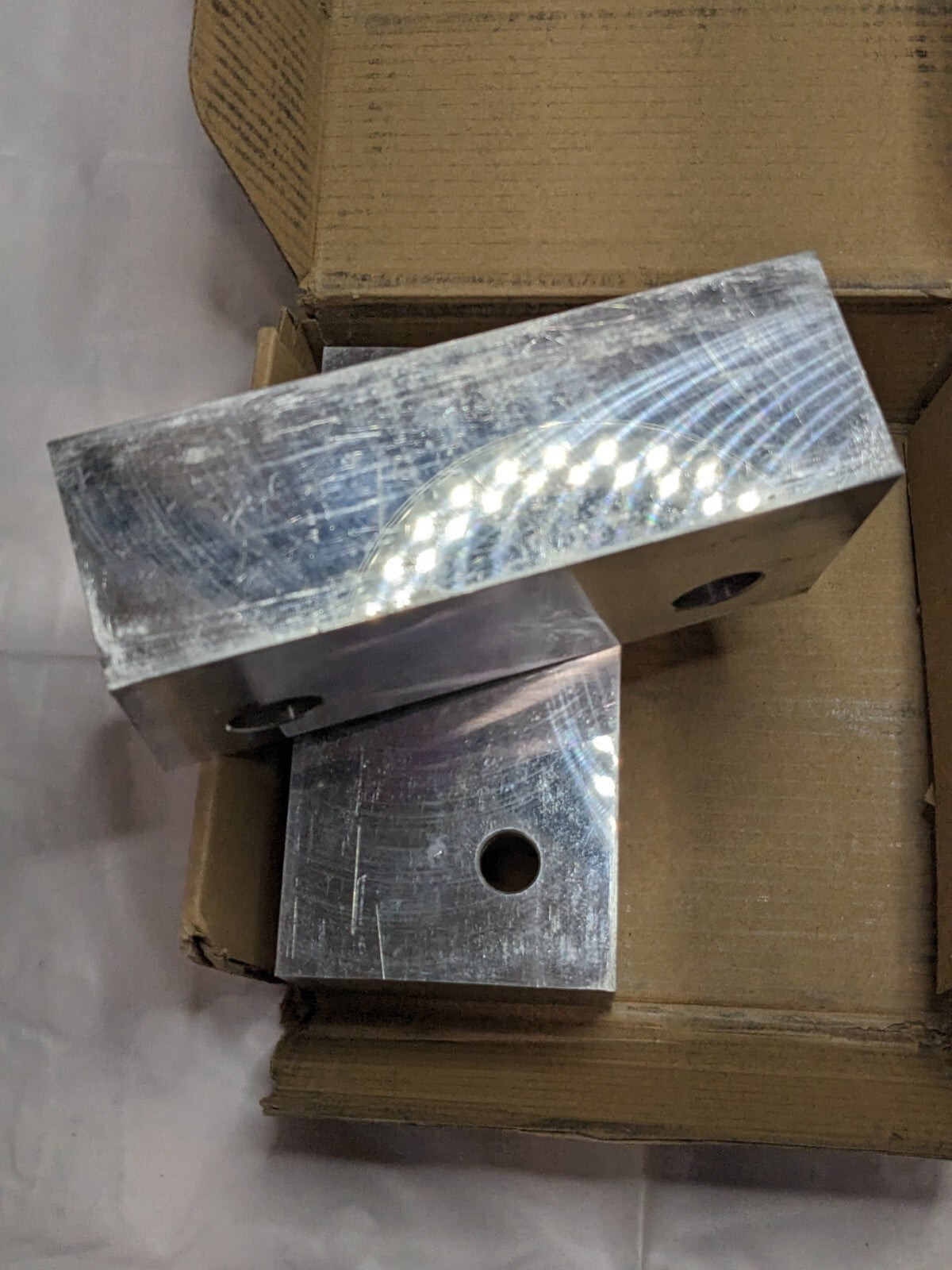 GIBRALTAR Vise Jaw: 6 Wide, 3 High, 2 Thick, Flat Qty 2 428-1076