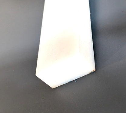 USA INDUSTRIALS UHMW Bar  3/4" x 1-3/8" x 60"  White  BULK-PS-UHMW