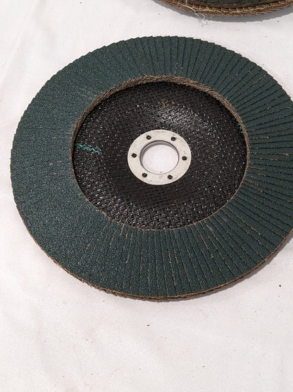 3M Coated Zirconia Alumina Flap Disc 7" Diam x 7/8" Hole QTY 4 28930