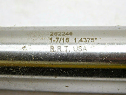 Rock River 4MT Core Drill Carbide Tipped 1-7/16" Diam x 10-1/2" OAL 4F
