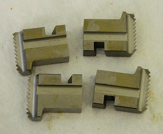Vargus 7/8-9 UNC Thread, 10° Hook Angle, RH HSS Chaser set Of 4  DSD30006A
