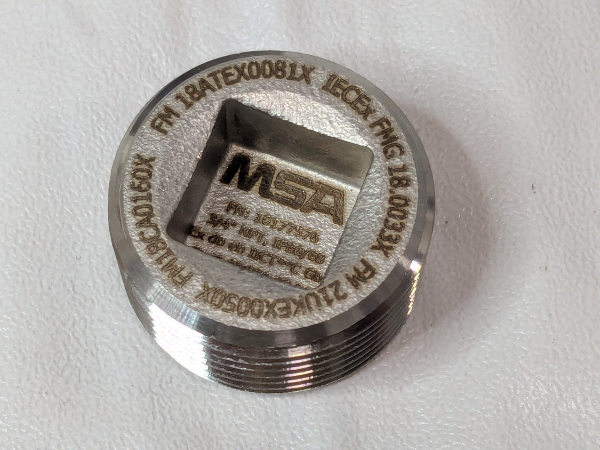 MSA JB5000 Junction Box Conduit Entry Type 3/4"-14 NPT 316 SS 10213892