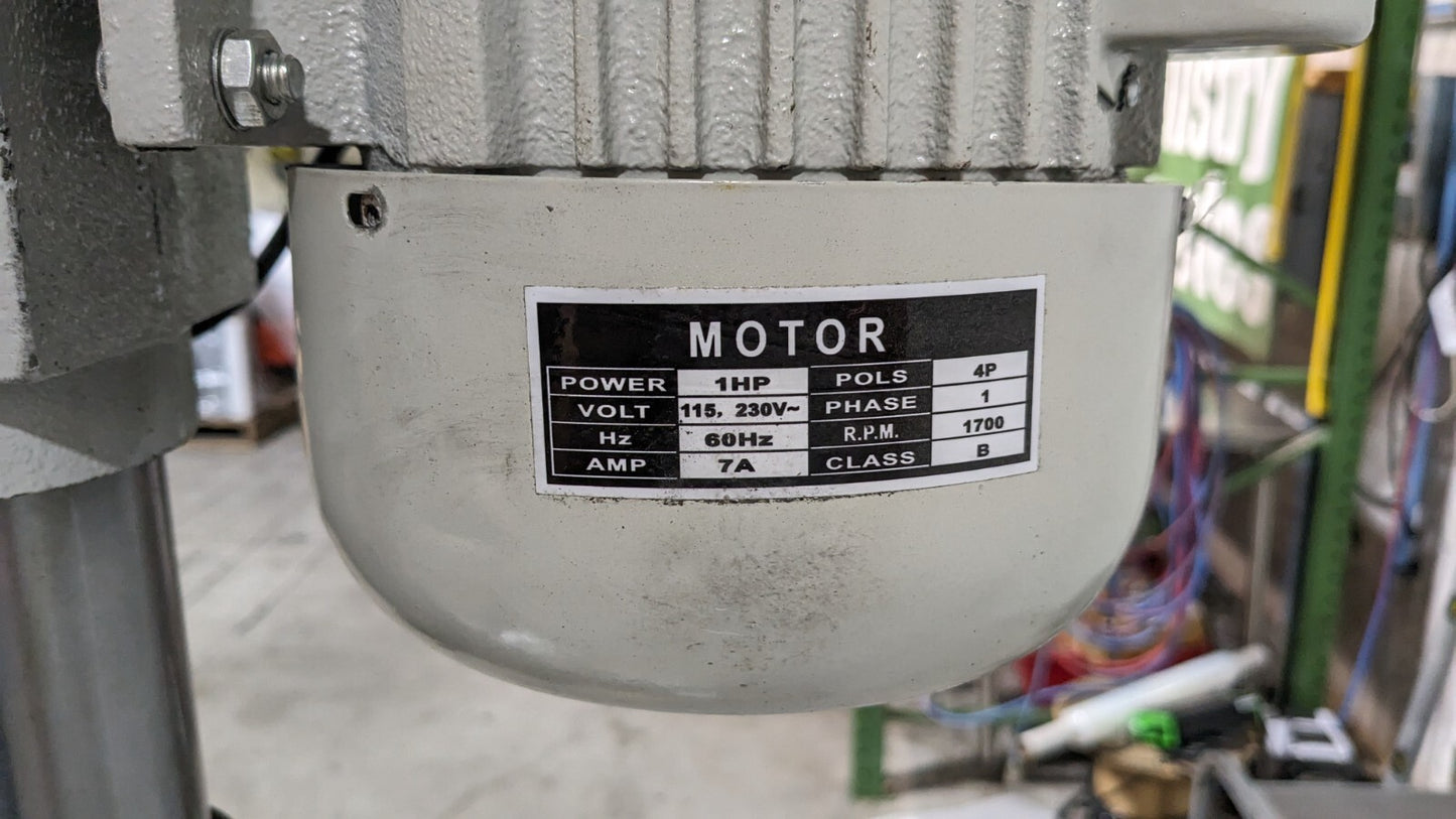 Enco Step Pulley Drill Press 20 Swing 4MT 3060 RPM Max 1.5 HP 115/230v Used