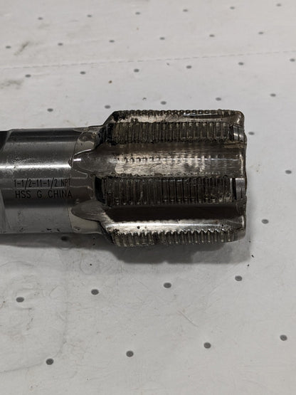 Standard Pipe Tap: 1-1/2 - 11-1/2, NPT, 7 Flutes 04662110