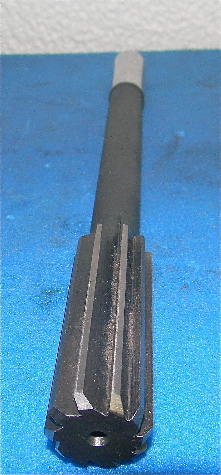 Interstate 273210FLRMR 27/32" Straight 10-Flute Hss Machine Reamer 9 1/2" Oal