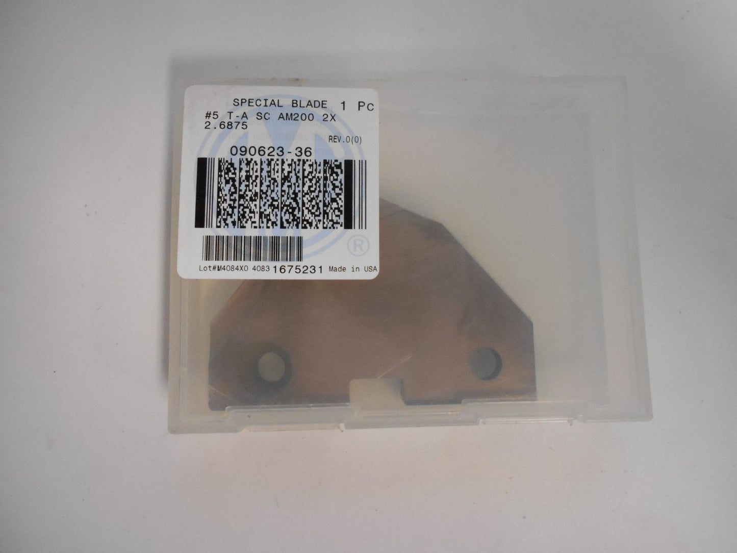 Allied Machine Spade Drill Insert #5 T-A SC AM200 2-11/16" Cobalt 090623-36