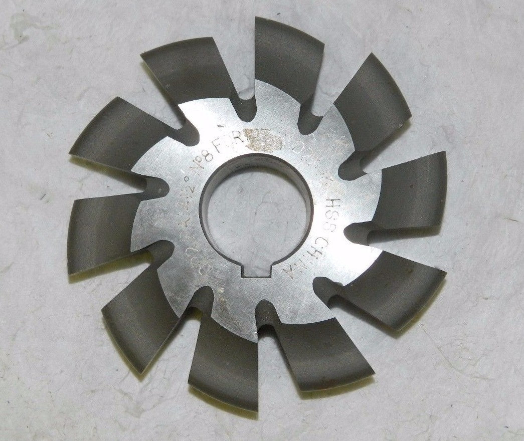 PRO Involute Gear Cutter 5-3/4" Wd 27.39 10T 1-1/2" Hole 14-1/2º X7-MG