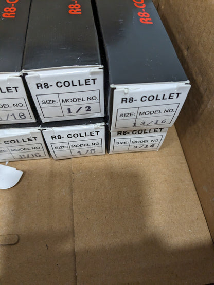 MHC Collet Set: 13 Pc, 1/8 to 7/8" Capacity 09750928