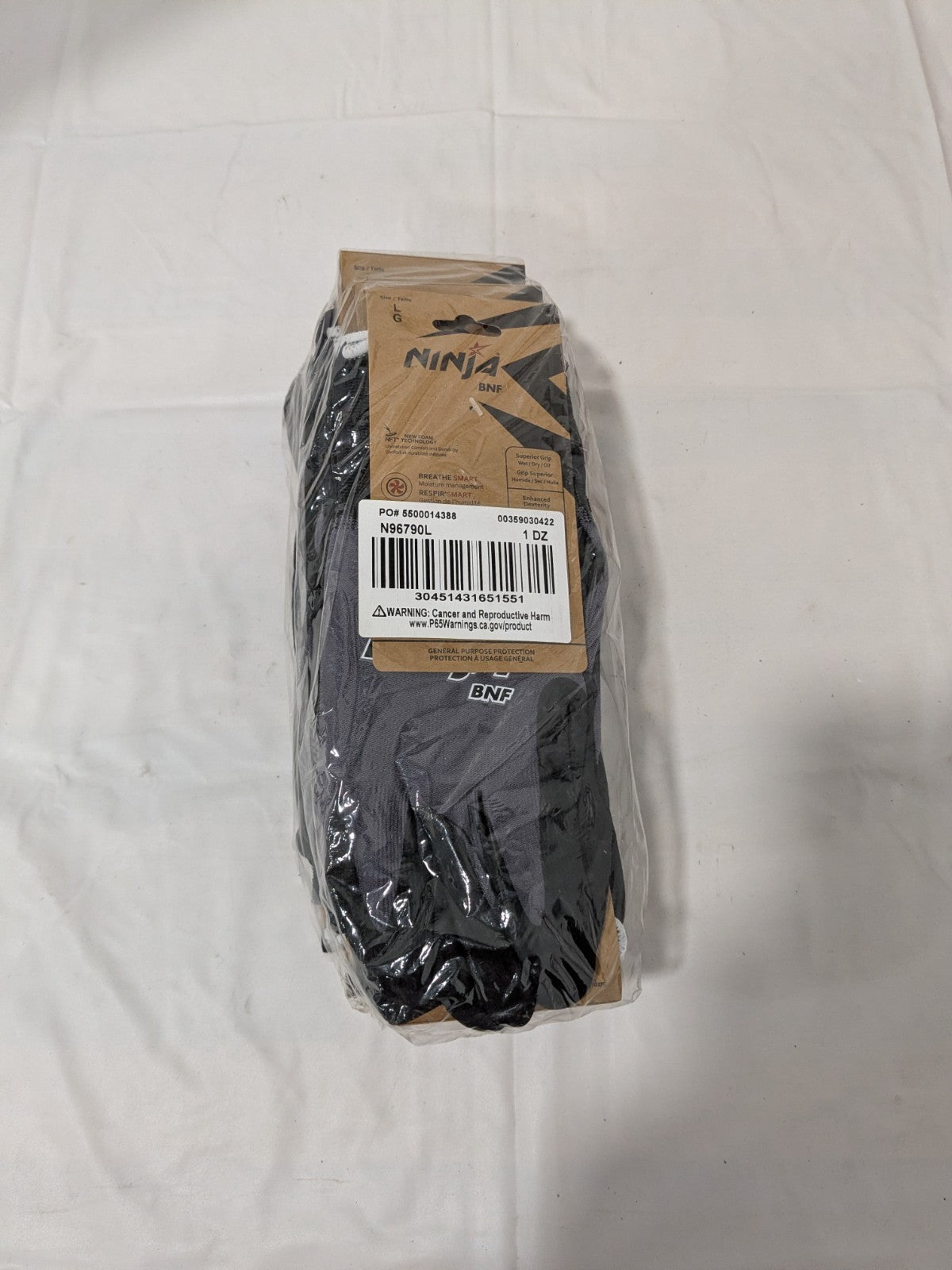 MCR Safety Sz L Nylon/Spandex General Protection Work Gloves 12 Pairs N96790L