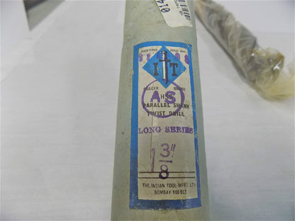 IT Dagger Brand 01401249 1-3/8" 2F Hss 15" Oal Parallel Shank Twist Dr