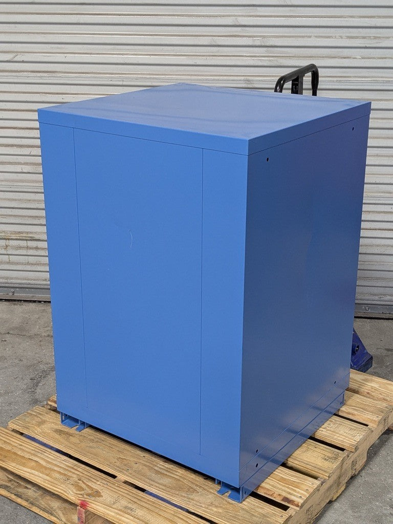Lista Modular Storage Cabinet 7 Drawer 41" H. x 28" W. x 28" D. Steel Blue