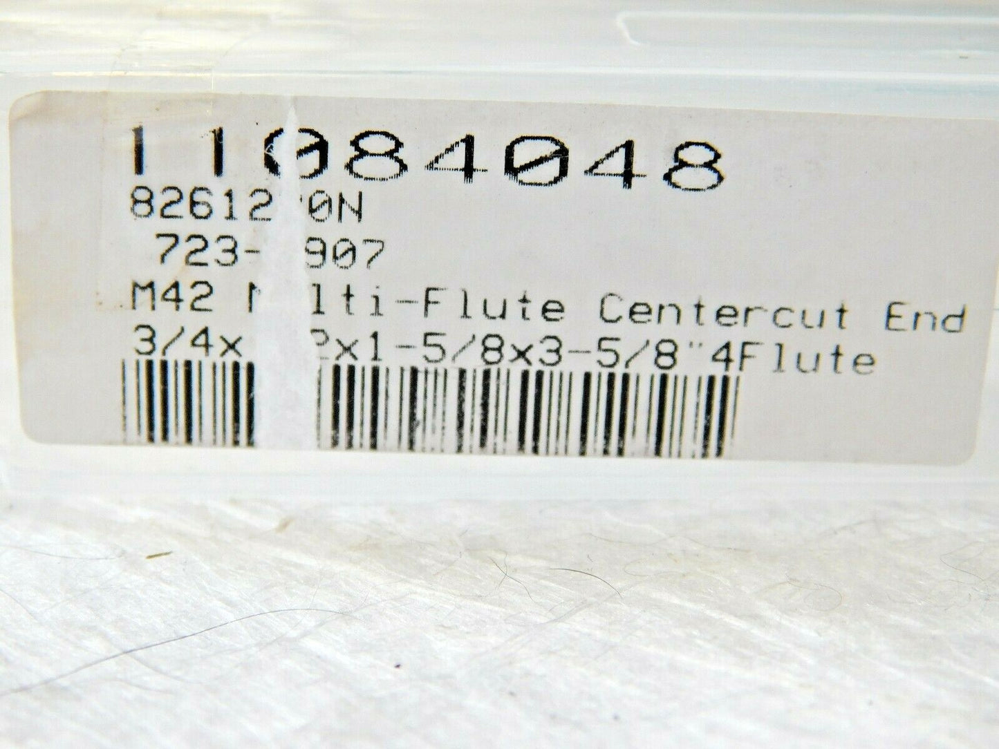 MHC Cobalt Square End Mill HSS RH 3/4" x 1/2" x 1-5/8" x 3-5/8&qu