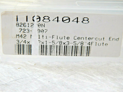MHC Cobalt Square End Mill HSS RH 3/4" x 1/2" x 1-5/8" x 3-5/8&qu
