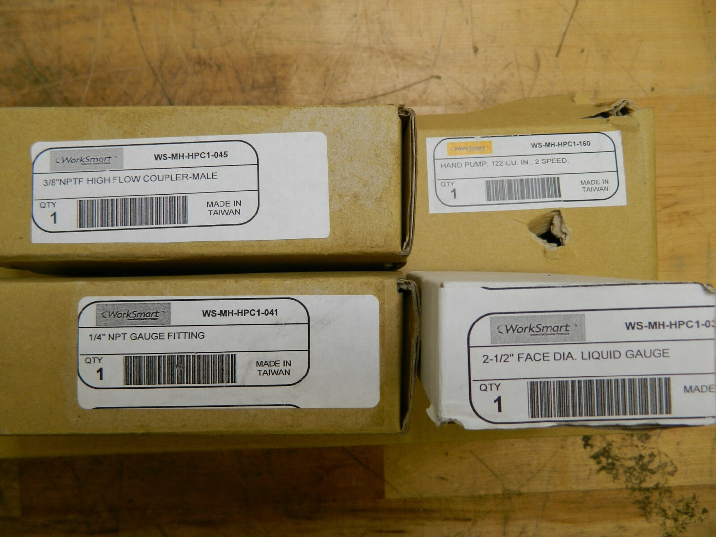 WorkSmart Manual Pump & Cylinder Sets Load Cap 55 Ton WS-MH-HPC1-179 INCOMPLETE