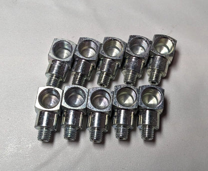 UMETA  Grease Fitting Adapter  90 °  1/4"-28 to  1/8" Female NPT 5546159 *Qty10*