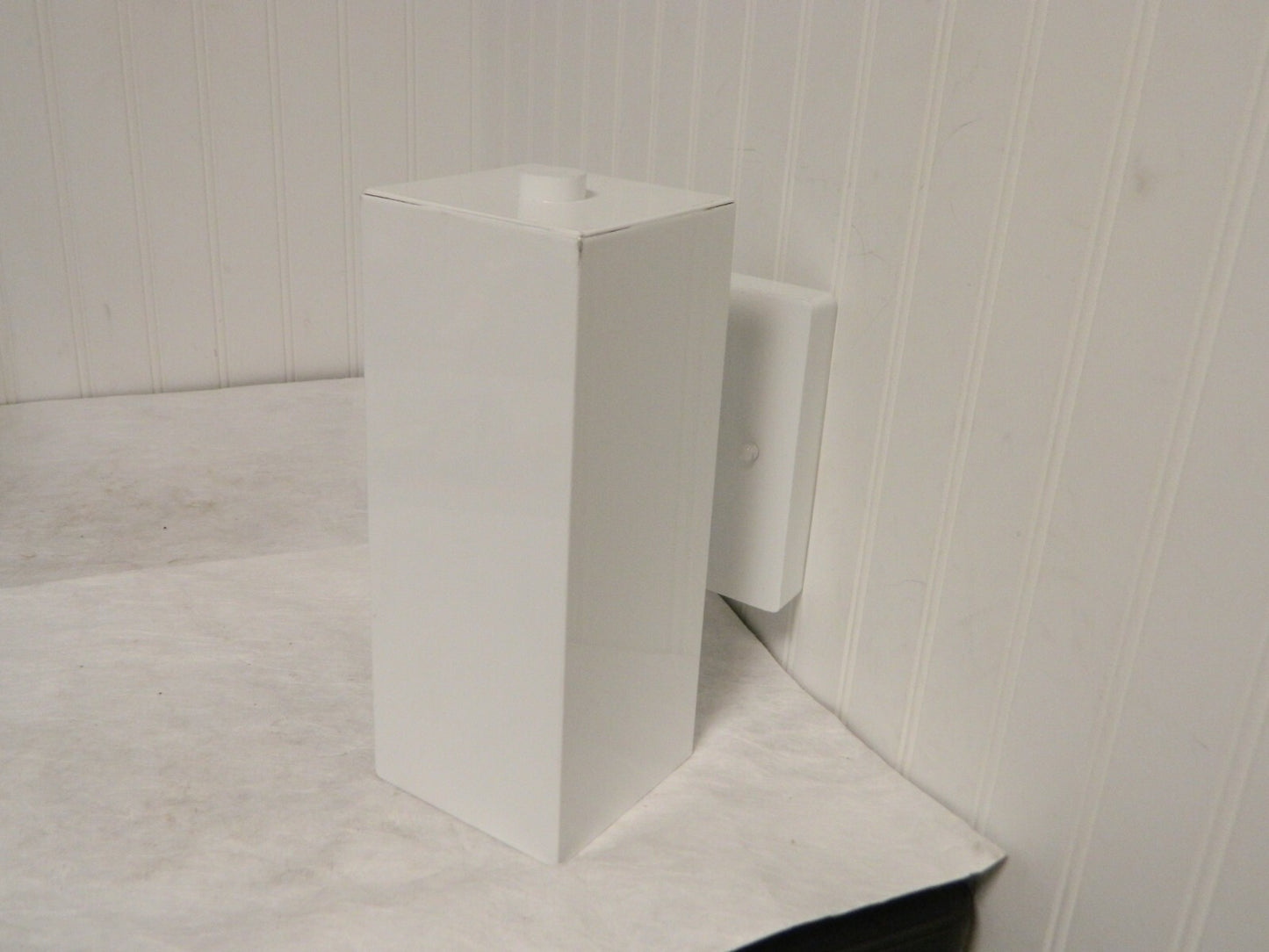 Primelite Wall Down Light Fixture White Height 10" Extension 7" Width