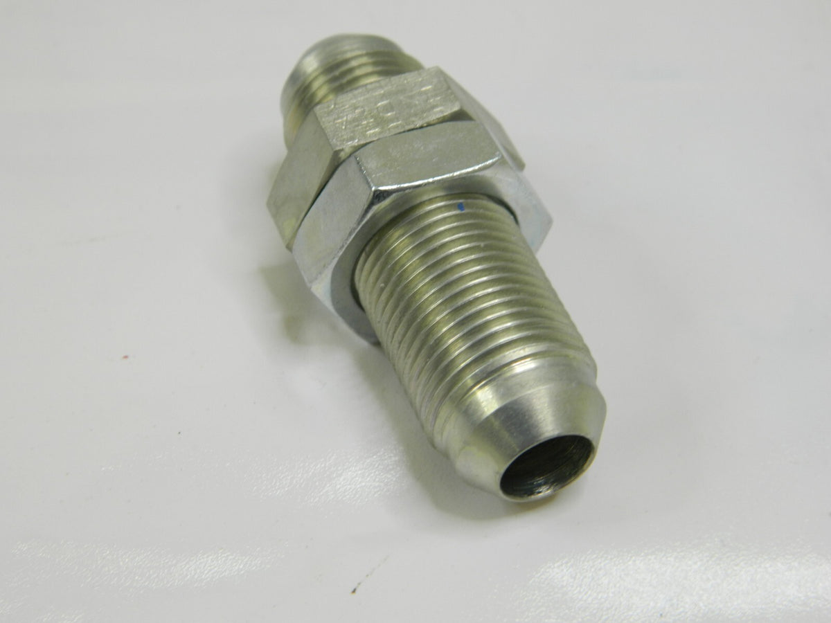 PARKER Steel Flared Tube Union: 1/2" Tube OD, 37 ° Flared Angle Qty 3 P00187