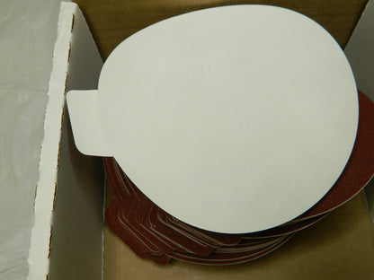 Norton R243 AO P150 Fine Grit 6" Cloth Psa Disc Qty 100 39979