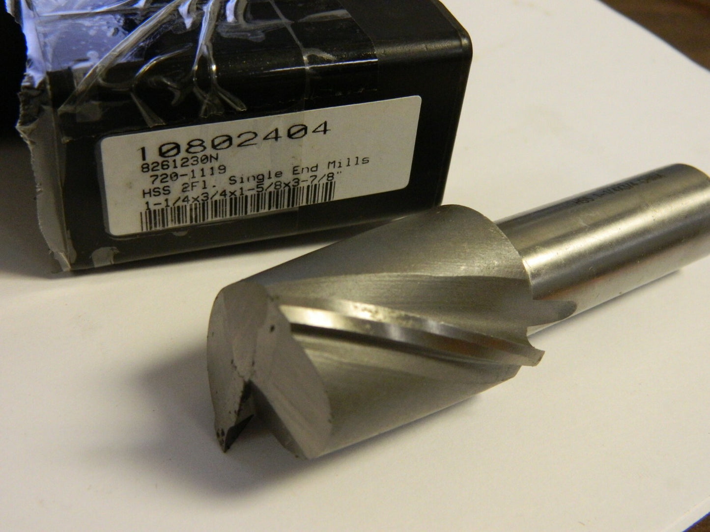 Interstate 1-1/4 1-5/8" LOC  3-7/8" OAL, 2 Fl  Square End Mil Lot of 3. 720-1119